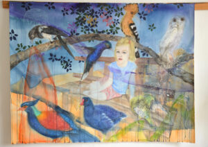 Le rêve, aquarelle sur papier, 113x150cm