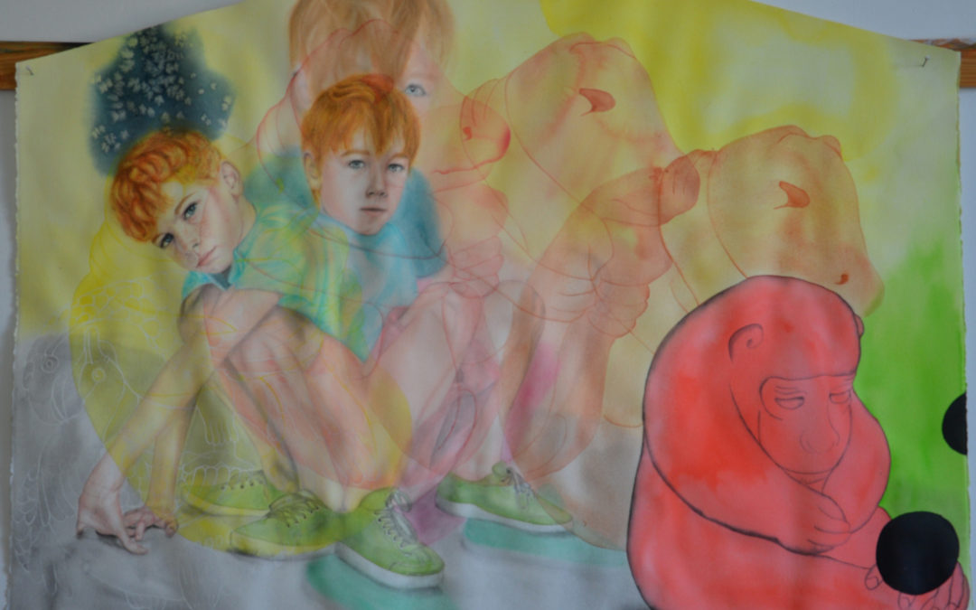 3 août 2018, aquarelle sur papier